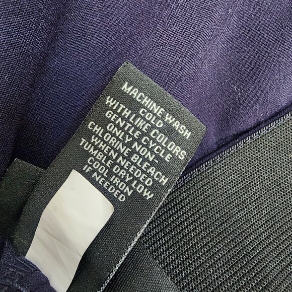 Lane Bryant Pants Womens Plus Size 28 Solid All Blue The Houston Comfort Waist - Picture 4 of 5